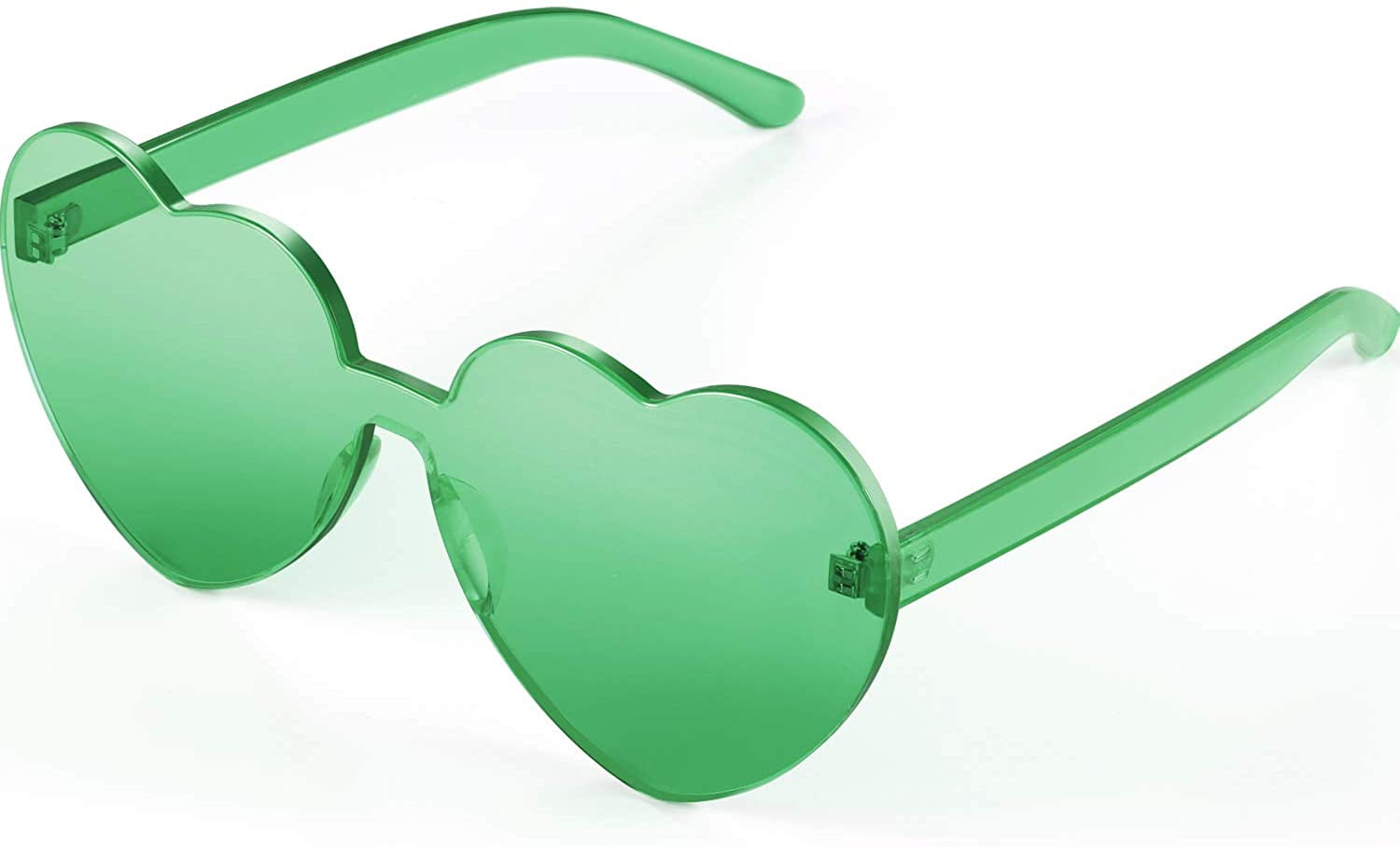 Green heart glasses Outlet