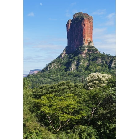 Office Furniture Santa Cruz Table mountain Santa Cruz Bolivia Stretched Canvas - Carl Bruemmer Design Pics (24 x 38) ()