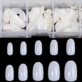 thumbnail image 1 of Short Coffin Nail Tips, High Quality Abs Material for Durable & Natural Look, Easy to Trim Paint Apply, Artificial Acrylic False Nail Suitable for Various Occasions, 1 of 8