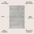 thumbnail image 4 of JONATHAN Y MOROCCAN HYPE 3 x 5 Area Rug, Asilah Ogee Fretwork - Dark Gray/Cream, MOH104A-3, 4 of 10