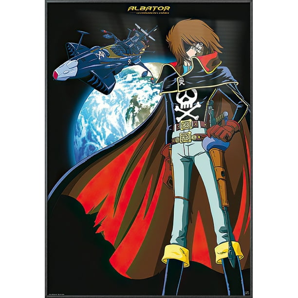 cling lung not Albator - Framed Manga / Anime TV Show Poster (Space Pirate Captain Harlock) (Size: 28" X 40") (Metallic Anthracite Plastic Frame) - Walmart.com cling lung not Albator - Framed Manga / Anime TV Show Poster (Space Pirate Captain Harlock) (Size: 28" X 40") (Metallic Anthracite Plastic Frame) - Walmart.com