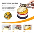 thumbnail image 5 of Rzvnmko Can Opener Manual,Handheld Heavy Duty Hand Can Opener Smooth Edge Stainless Steel Can Openers Top Lid Kitchen Gadgets,3-in-1 Tin Beer Jar Bottle Opener Hand Grip, 5 of 9
