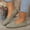 Green, variant on Rvasteizo Womens Shoes Mesh Shallow Mouth Wide Size Summer Flat Sole Comfy Daily Outdoor Walking Shoes