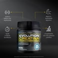 thumbnail image 4 of Evolution Nutraceutical Monohidrato De Creatina Suplemento alimenticio Bote 250 Gramos Sin Sabor, 4 of 7