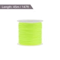 thumbnail image 2 of Uxcell Nylon Cord DIY Making Satin String Craft Wire with Plastic Spool 147ft, Fluorescent Yellow, 2 Pack, 2 of 4
