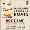 Bob's Red Mill Peanut DHF10 Butter Coconut & Oats Snack Bar 5 Bars