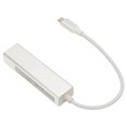 thumbnail image 3 of USB3.0 HUB Tarjeta de red cableada Gigabit 10M 100M 1000M RJ45 3 USB3.0 Interfaz Docking Station para Win, 3 of 10