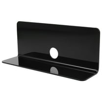 unbranded  Living Room Accessory Speaker Rack Shelves for Wall Bedside Shelf Cube Storage Black