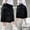 Black, variant on Amidoa Boys Cotton Baggy Cargo Shorts – Elastic Waist Summer Knee Length Casual Shorts,Khaki,10
