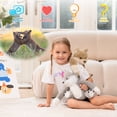 thumbnail image 4 of MorisMos Heatable & Coolable Wolf Stuffed Animals Set,Weighted Microwavable/Freezable Cuddly Stuffed Wolf Pair,Long-Arms Hugging Wolf Plush Toys, 4 of 7