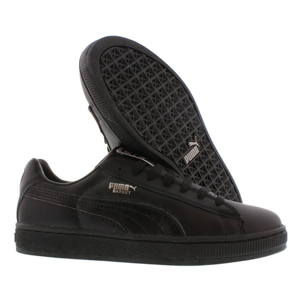 agudo cortar Ru Puma Basket Ii Men's Shoes Size 17, Color: Black/Silver - Walmart.com
