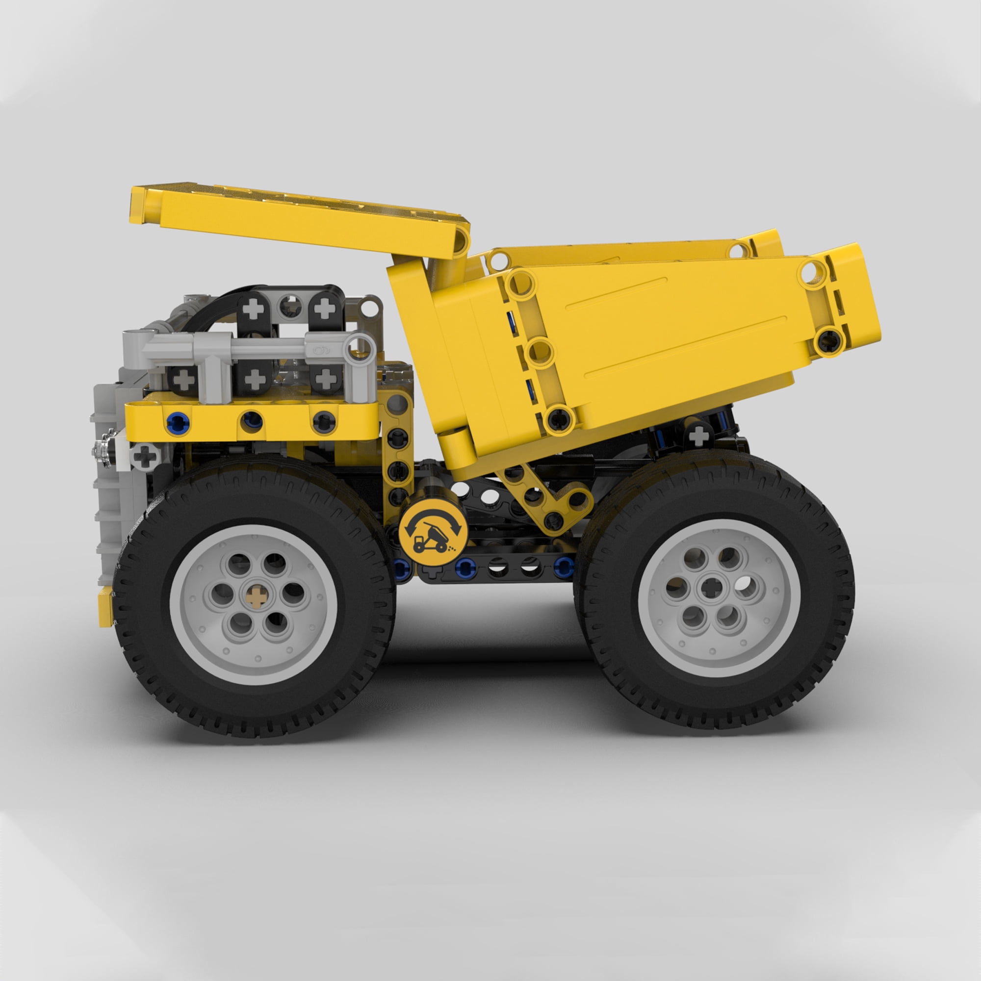 CaDA Mining Truck Building Set - 372 Pcs Construction Vehicle Toy for Kids
