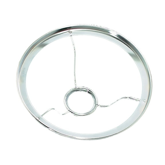 B&P Lamp® 10" Nickel Plated Shade Ring Holder* Designed To Fit Aladdin Brand Burners