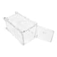 thumbnail image 5 of Organizador Para Almohadillas De Algodón Para Maquillaje Cosmético, Almacenamiento Rectangular Elegante Retro Para Decoración De Uñas, Caja Acrílica Fácil De Lápiar Con Tapa, 5 of 7