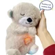 thumbnail image 2 of Baby Breathing Bear Baby Soothing Otter Plush Doll Toy Baby Kids Soothing Music Sleeping Companion Sound and Light Doll Toy Gift, 2 of 4