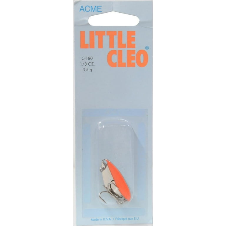 Acme Little Cleo Nickel Fluorescent Stripe / 1/8 oz