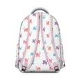 thumbnail image 3 of Chic Cat Themed Backpack for Women & Teens - Waterproof School Bookbag for College & Work - Lightweight Laptop Bag with Multiple Pockets - Trendy Floral Cat Pattern for Everyday, 3 of 6