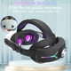 thumbnail image 3 of Compatible con las gafas de realidad virtual Meta Quest 3/3S: correa ajustable RGB con batería de 12 000 mAh para un tiempo de juego prolongado, 3 of 5