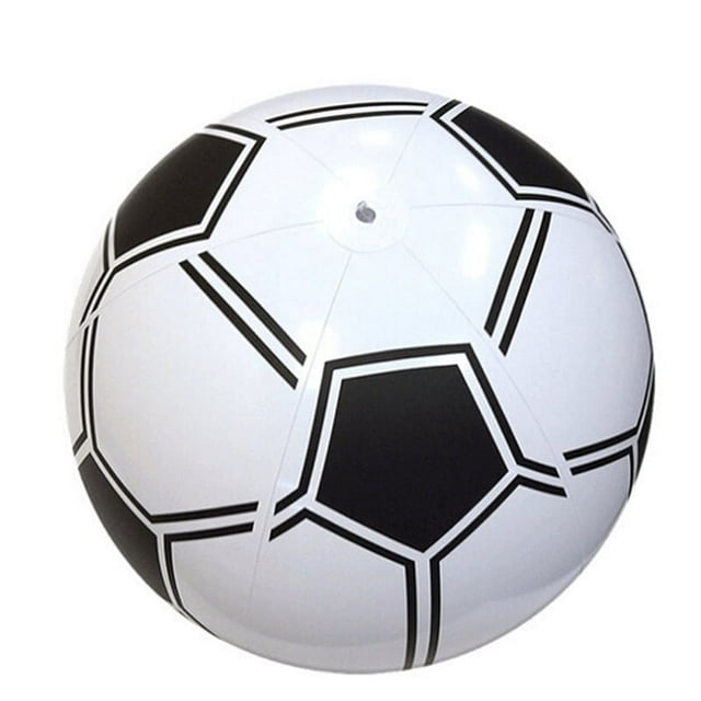 1PC 35Cm Pvc Inflatable Football Soccer Kids Toy Swimming Pools Summer Outdoor Beach Ball Hot