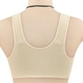 thumbnail image 4 of asdoklhq Sports Bras for Women,Sports Front Closure Extra-Elastic Breathable Lace Trim Bra, 4 of 7