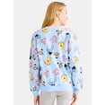 thumbnail image 2 of Winnie the Pooh & Friends Women's Allover Graphic Sweatshirt, Sizes XXS-XXL, 2 of 8