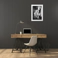 thumbnail image 3 of Haker, Matthias 23x32 White Modern Wood Framed Museum Art Print Titled - Enlightment, 3 of 4