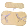 thumbnail image 2 of Juego de envoltura de paquete de aceite de ricino reutilizable sin desorden portátil ajustable con bolsa frontal conveniente franela suave lavable a Cordón Elástico Sunnimix Paquete de aceite de ricino, 2 of 8