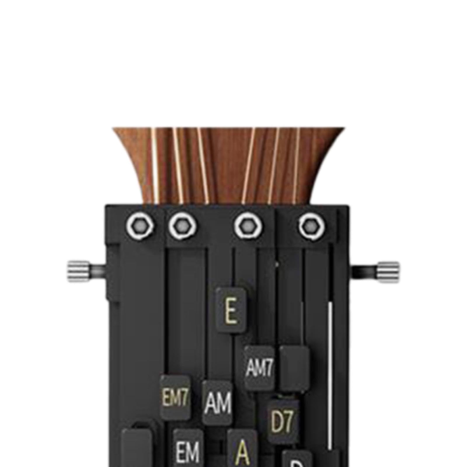 Guitar Aid Chords Trainer Guitar Chord Presser Guitar Learning Parts Guitar Assistant Practical Teaching Tool Accessories Gifts for Beginners Friends