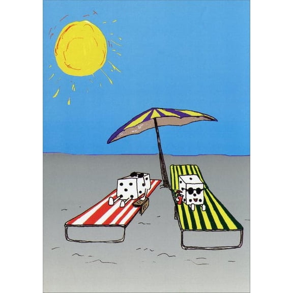 Curiosities Greeting Cards Pairadice Vacation Funny / Humorous Birthday Card