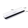 thumbnail image 3 of XYAIYT Automatic Food Vacuum Sealer Machine for Efficient Food Preservation,Easy One Press Operation for Cooking Meal Prep,Compact Design with Two Sealing Modes for Various Foods(White), 3 of 8