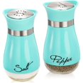 thumbnail image 2 of Clearance Food Storage under $6 And Pepper Shakers Set Glass Bottom Pepper Shaker With Stainless Lid For Kitchen Cooking Table RV Camp BBQ Refillable Design, 2 of 7