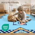 thumbnail image 4 of ODIKA Bedside Numbered Block Cheerful Geometric Maze Storybook Hopscotch Pet Friendly & Kids Safe Play for Playroom, Bedroom, Reading Nook, 4 of 7