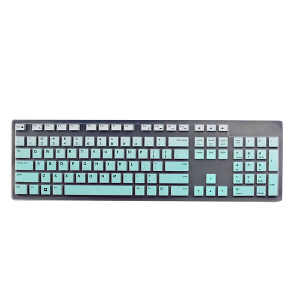 Laptop Keyboards Cover Protectors for Dell KB216 KM636 AIO 3277 Silicone Keyboards Film Transparents Skin Protective Accessories