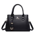 thumbnail image 3 of Bolso grande de cuero suave de moda, bolso de hombro, bolso para mamá de mediana edad, bolso de mano para mujer, 3 of 5
