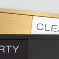 thumbnail image 6 of Dishwasher Magnet Clean Dirty Sign Slider Acrylic Indicator Non-Scratch Magnetic Reversible Board for Kitchen Home Organization 7x2in, 6 of 8