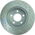 thumbnail image 2 of StopTech Select Sport 90-98 Jeep Cherokee 4WD/93-98 Grand Cherokee Slotted/Drilled Right Front Rotor Fits select: 1997-1999 JEEP WRANGLER / TJ, 1990-1995 JEEP WRANGLER / YJ, 2 of 5