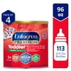 Enfagrow Premium Powder Toddler Nutritional Milk Drink, Supports Growth & Immune Health, Natural Milk Flavor, 24 Oz Can, 4 Count