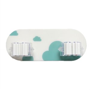 Dvkptbk Mop Rack Wall Mounted Mop Umbrella Brush Hanger Storage Rack Cleaning Supplies