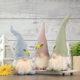 thumbnail image 2 of Northlight Lighted Pink Spring Gnome with Flower Hat - 12.25", 2 of 6