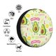thumbnail image 4 of Fotbe Avocado Work Out Funda de Llanta de Repuesto con Estampado, Engrosada, Ajuste Universal para Jeep, Remolque, RV, SUV, Camión-16 inch, 4 of 6