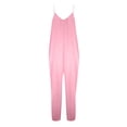 thumbnail image 6 of GILIGEGE Women Casual Overalls Jumpsuits Loose Sleeveless Spaghetti Strap Wide Leg Long Pants Romper with Pockets Women's Loose Jumpsuits Strap Stretchy Long Pant Romper Jumpsuit with Pockets, 6 of 6