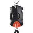thumbnail image 4 of Alarma personal gran decibelio negro líneas suaves práctica alarma de defensa material ABS para mujeres mayores caminantes nocturnos deportistas, 4 of 8