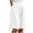 White, variant on Iugvhana Womens Casual Cotton Linen Shorts Elastic Waist Drawstring Relaxed Fit Shorts Straight Leg Breathable Summer Lounge Shorts with Pocket White L