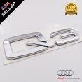 thumbnail image 2 of OEM ABS Nameplate Audi Q3 Chrome Emblem 3D Trunk Logo Badge Decoration, 2 of 3