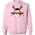thumbnail image 2 of Inktastic Penguin Xmas Adult Sweatshirt, 2 of 4