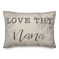 thumbnail image 2 of Creative Products Love Thy Nana 14x20 Spun Poly Pillow, 2 of 3