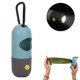 thumbnail image 1 of Dispensador de bolsas para caca de perro con linterna LED incorporada y clip de metal para correa, desechos de mascotas kaili Sencillez, 1 of 3