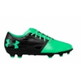thumbnail image 2 of Under Armour Spotlight BL FG Soccer Shoes Black/Teal 9.5, 2 of 3