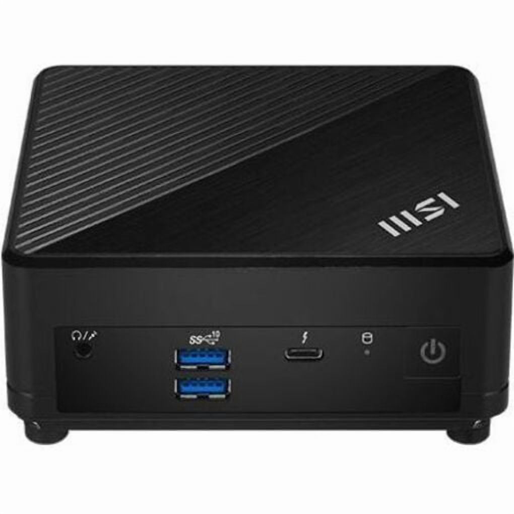 MSI Cubi 5 NUC Mini PC - Intel Core i3-1215U - 8GB - 500GB SSD - Dual LAN - W11P - 3Y Advanced Replacement - Wifi 6 - Bluetooth 5.3 - Thunderbolt 4 - USB C - USB A - HDMI - DP - 2.5" SSD/HDD