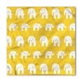 thumbnail image 1 of Elephant Bandana, Monotone Animal Pattern, Unisex Head and Neck Tie, by Ambesonne, 1 of 2